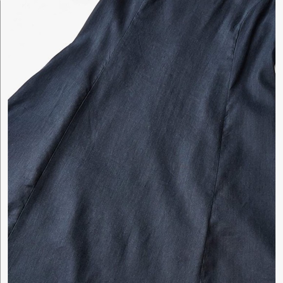 Club Monaco Scoop Neck Midi Dress Linen size 00 - Picture 6 of 6